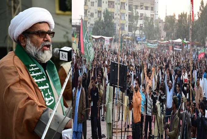 پاکستان میں شیعہ سنی جھگڑے کا کوئی وجود نہیں، تکفیری گروہ تفرقہ بازی پھیلانے میں مصروف ہیں: علامہ راجہ ناصر جعفری