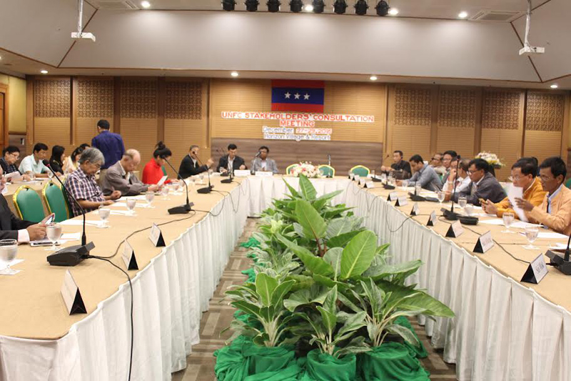 UNFC က ၿငိမ္းခ်မ္းေရးျဖစ္စဥ္အေပၚ ညႇိႏႈိင္းေဆြးေႏြးေန