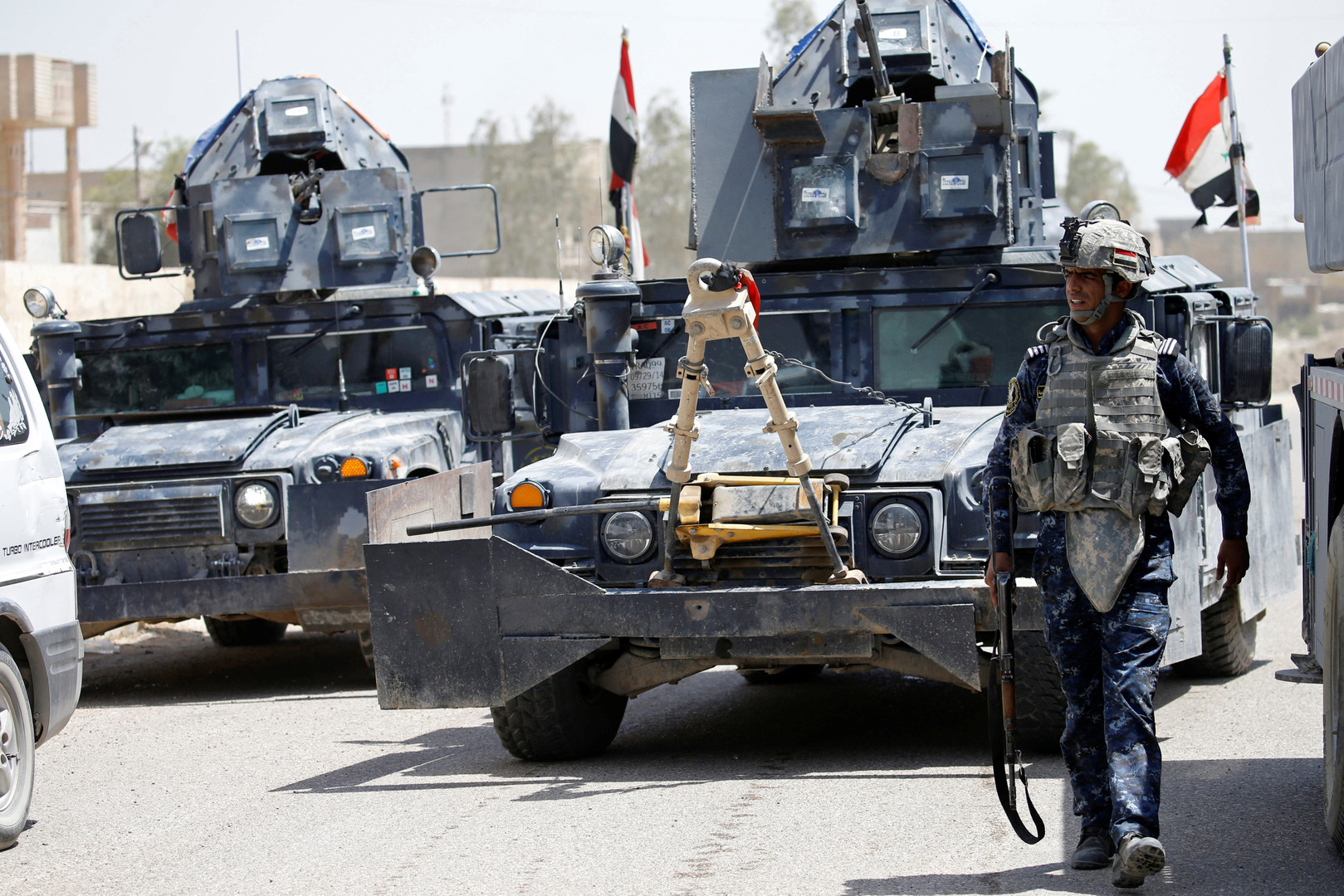  القوات العراقية تحرز تقدما جديدا ضد داعش التكفيري داخل الموصل