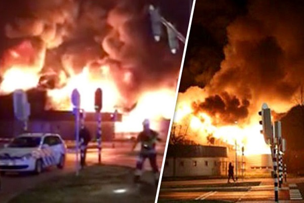 Police investigating arson at Netherlands Mosque