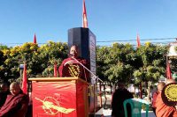 ေတာင္ႀကီးတြင္ ရွစ္ေလးလုံးအေရးေတာ္ပုံ အထိမ္းအမွတ္ေက်ာက္တုိင္ ဖြင့္လွစ္