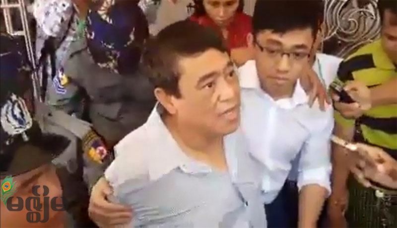 အစိုးရကို ခ်စ္လို႔ ေတာင္းပန္ျခင္းဟု ေဒါက္တာသန္းထြဋ္ေအာင္ေျပာ 