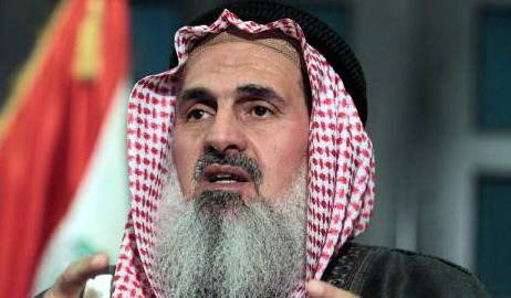 نجاة مفتي اهل السنة "مهدي الصميدعي" من تفجير مفخخة غربي بغداد