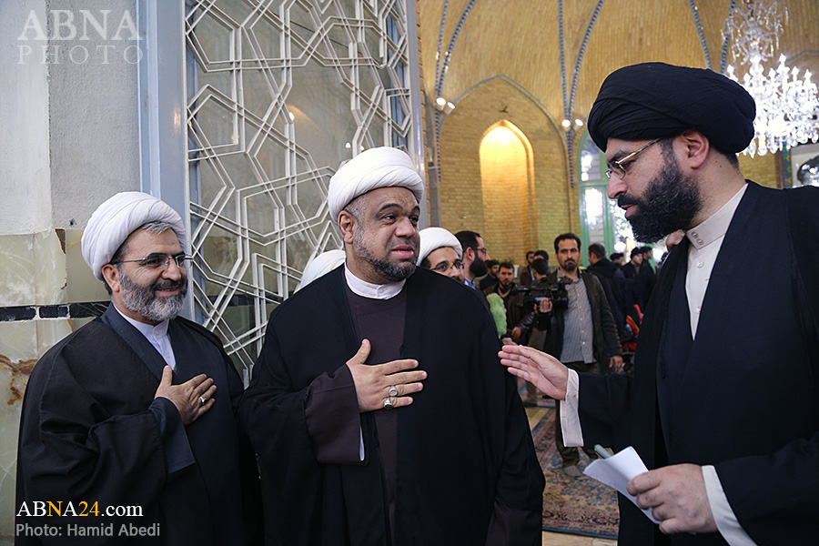 تقرير مصور/ الذكرى السنوية الاولى للشهيد النمر في مسجد الأعظم بقم المقدسة (1)