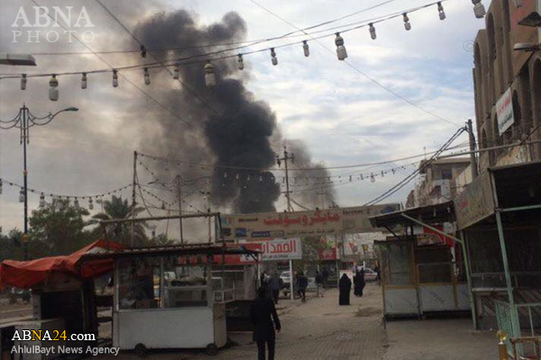 Várias vítimas com o bombardeio rochas na vizinhança de Najaf