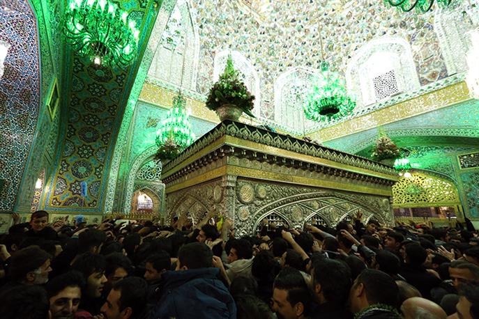 Group of American, Canadian Shia Muslims visit Imam Reza's Holy Shrine