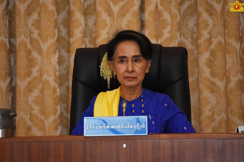 တည္ၿငိမ္စျပဳလွ်င္ ျပႆနာအသစ္ျဖစ္သည့္ ေမာင္ေတာေဒသအေရး သတိရွိရွိ ေဆာင္ရြက္ၾကဖို႔ ေဒၚေအာင္ဆန္းစုၾကည္ ေျပာ 