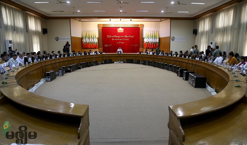 ၾကားျဖတ္ေရြးေကာက္ပြဲတြင္ က်င့္ဝတ္ႏွင့္အညီ မဲဆြယ္ၾကဖို႔ ေကာ္မရွင္ဥကၠဌ ညႊန္ၾကား 