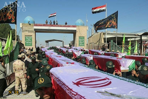 عودة رفات جثامين 98 شهيدا من شهداء "الدفاع المقدس" الى ايران