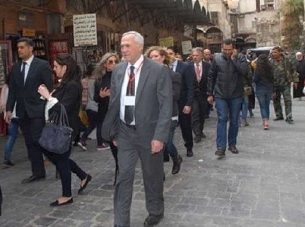 ثلاثة نواب فرنسيون يصلون مطار حلب