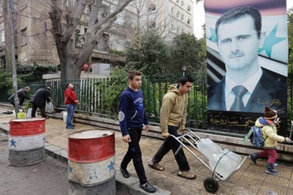 シリア首都、500万人超が水不足 国連関係者「戦争犯罪」を警告