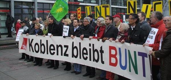 Proteste gegen rechtspopulistische ENF-Tagung