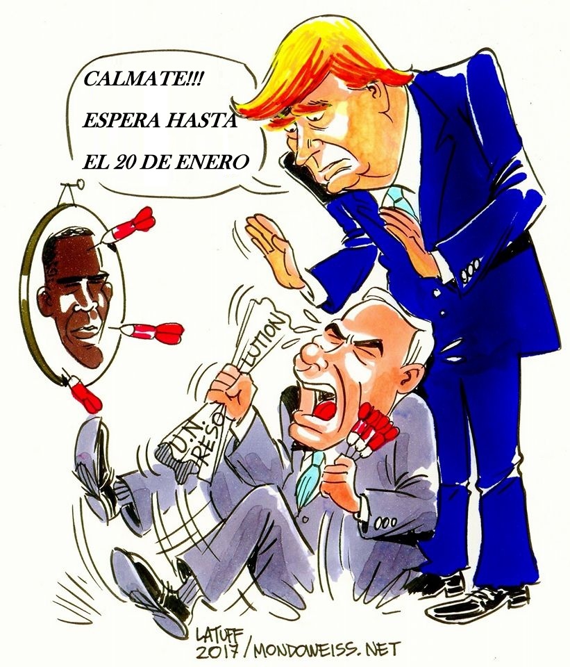 Ataque de Histeria de Netanyahu por Resolución de la ONU contra los Asentamientos Ilegales