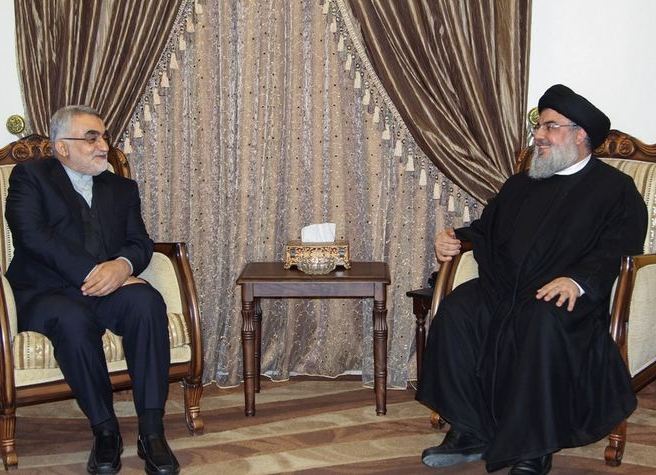 Sayyed Hasan Nasrallah, Boroujerdi talk Syria, regional issues