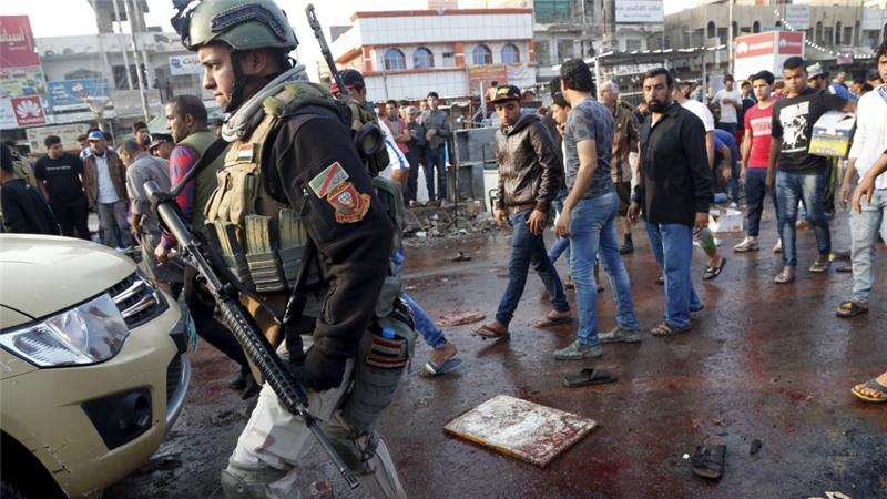 Suicide bombings kill 20, 50 more injured in Baghdad's Shia district