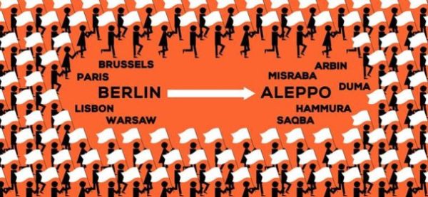 Friedensmarsch für Aleppo erreicht Dresden