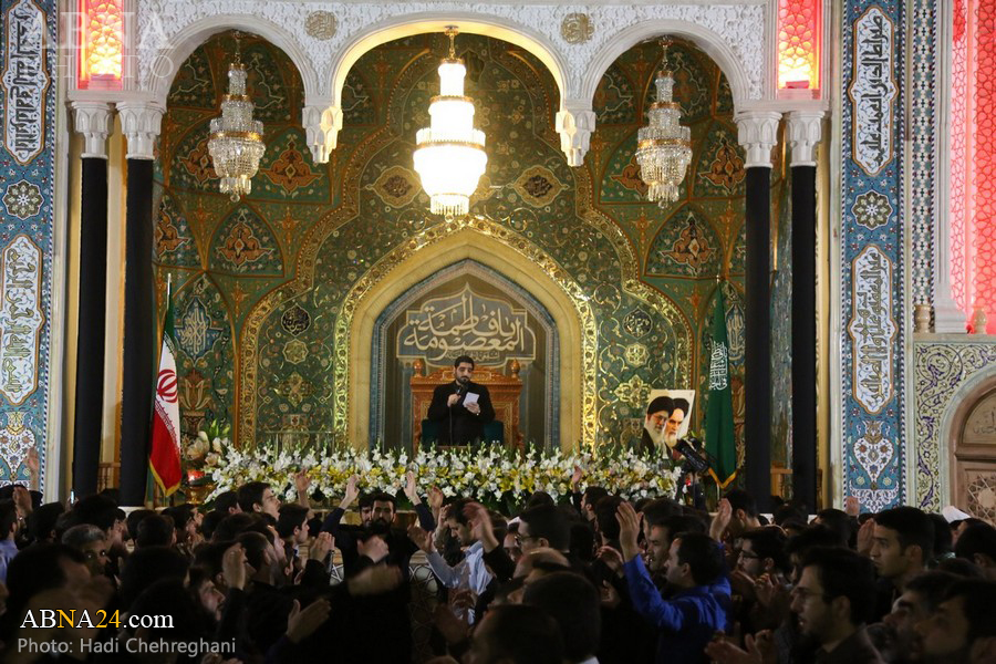 Berita Bergambar: Upacara Perkabungan Sempena Hari Ulang Tahun Kesyahidan Ma'sumah Di Qom