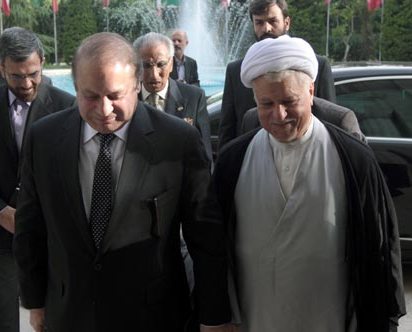 Ayatollah Rafsanjani symbol of international peace efforts: Nawaz Sharif 