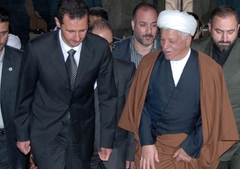 Presidente Al-Assad Expresa sus Condolencias por Fallecimiento de Ayatulá Rafsanyani