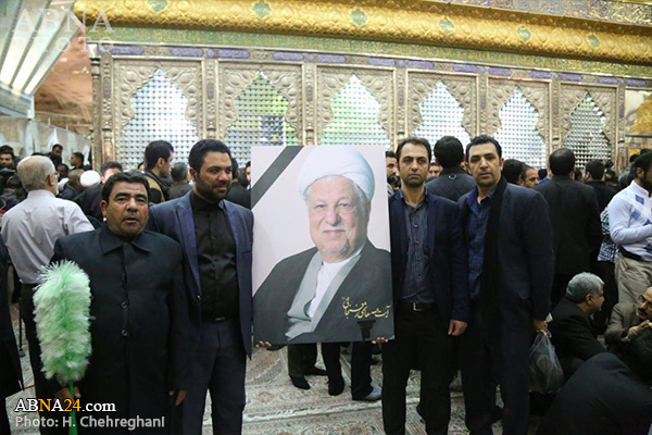 Berita Bergambar: Perarakan Mengusung Jenazah Ayatullah Rafsanjani Ke Kuburan 2