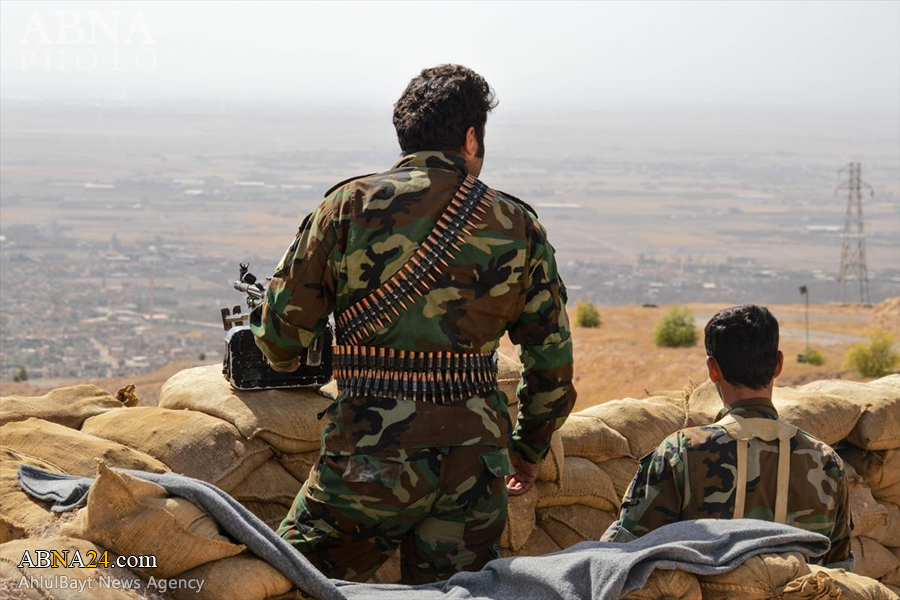 پێشمەرگە هێرشێکی چەکدارانی داعشی تێکشکاند