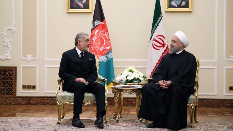 ایران، افغان عوام کی مدد کرنے سے دریغ نہیں کرے گا: حسن روحانی