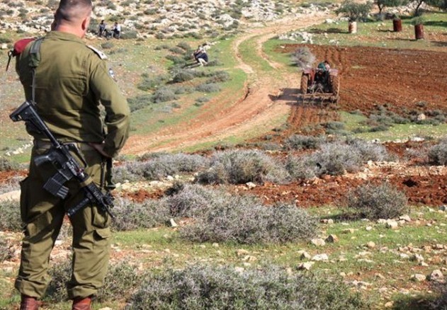 الاحتلال الإسرائيلي يستولي على ما يقارب 3989 دونما من اراضي فلسطينية جنوب نابلس