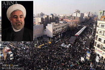 Presiden Rouhani Puji Rakyat Iran yang tetap Menjaga Persatuan Nasional 