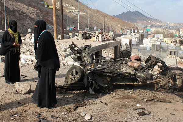 サウジアラビアの攻撃でイエメンの民間人１５名殉教