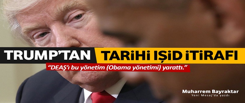 ABD’den tarihi IŞİD itirafı