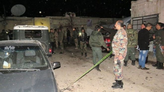 At least 7 people killed, several wounded in suicide bombing in Damascus