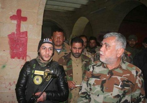 العامري يشيد بالدور البطولي للحشد الشعبي في مقاتلة داعش ومساندة القوات الأمنية