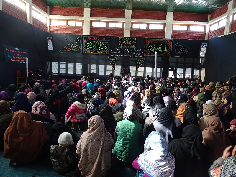 حضرت معصومہ(س) کے یوم وفات پر کرگل میں خواتین کا سیمینار منعقد+ تصاویر