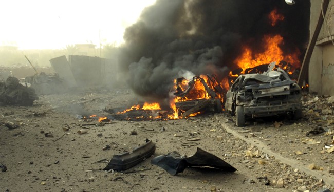 انفجار سيارة مفخخة وسط بغداد واستشهاد وجرح 8 مدنيين