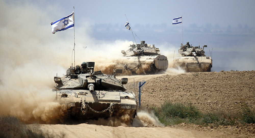 Israel abre fogo contra Hamas na Faixa de Gaza 