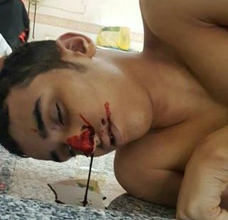 تقرير مصور/ صور لشهيد علي السنكيس في المغتسل 