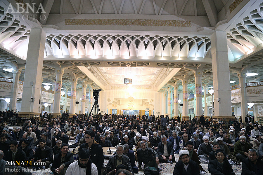 تقرير مصور/ إقامة مجلس تأبين لآية الله الشيخ هاشمي رفسنجاني في اليوم السابع بحرم السيدة المعصومة (ع)