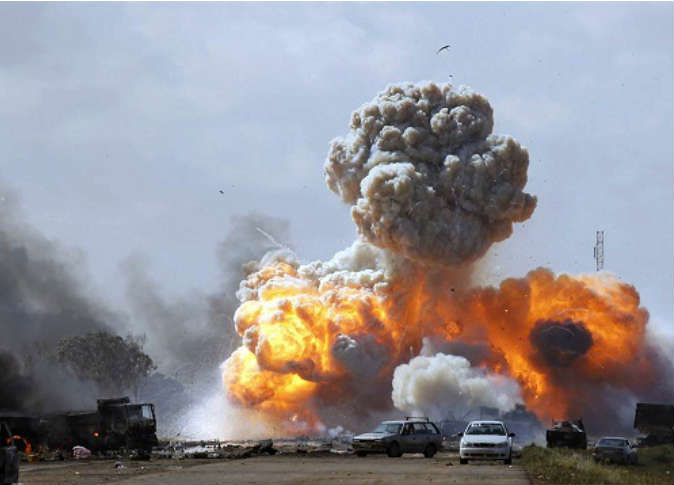 استشهاد 15 شخصاً بانفجار سيارتين شمال شرق الموصل