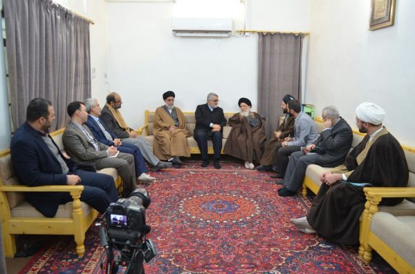 المرجع الحكيم يستقبل رئيس لجنة الأمن القومي والسياسة الخارجية في مجلس الشورى الإيراني