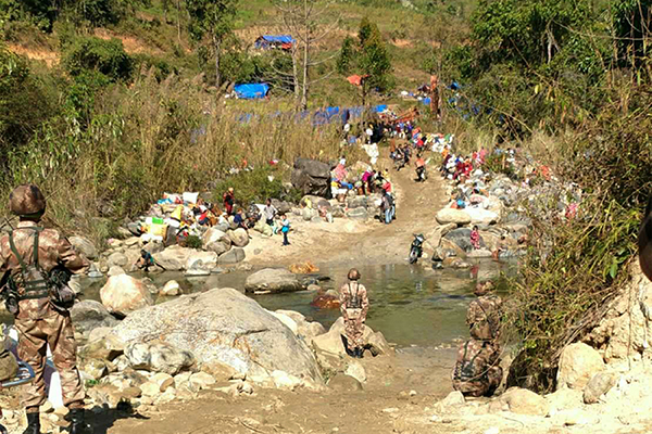 ျမန္မာဘက္မွ စစ္ေဘးဒုကၡသည္မ်ား တ႐ုတ္ဘက္သို႔၀င္ေရာက္မႈ တားဆီးျခင္းမရွိဟု တ႐ုတ္သံအမတ္ဆို