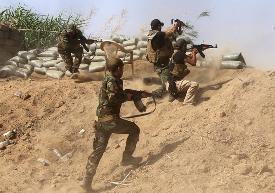 الحشد الشعبي يقتل ستة عناصر من داعش ويفجر ثلاث سيارات مفخخة جنوب الموصل