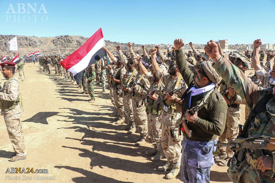 تقرير مصور/ عرض عسكري مهيب في ذمار استعدادا لمواجهة العدوان السعودي