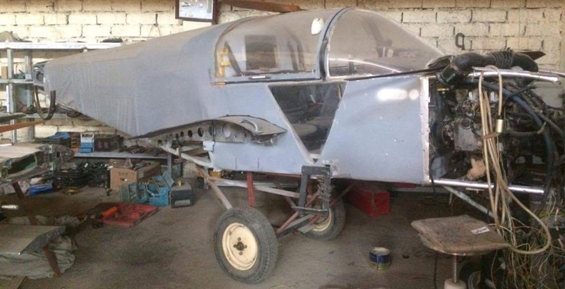 Hashd al-Sha'bi discovers homemade airplane built by ISIS  in Mosul