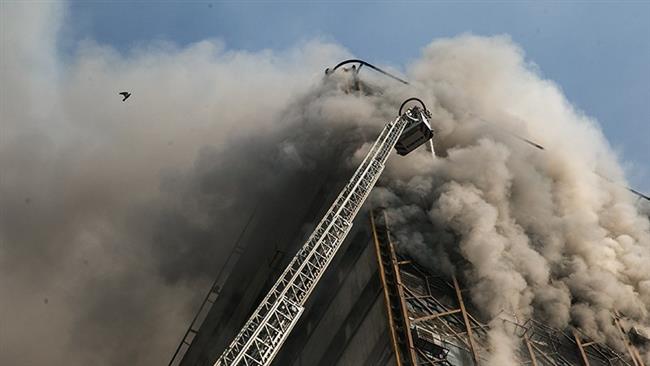 Iranian Old Building Collapses; Several Firefighters Trapped / Pics & Video