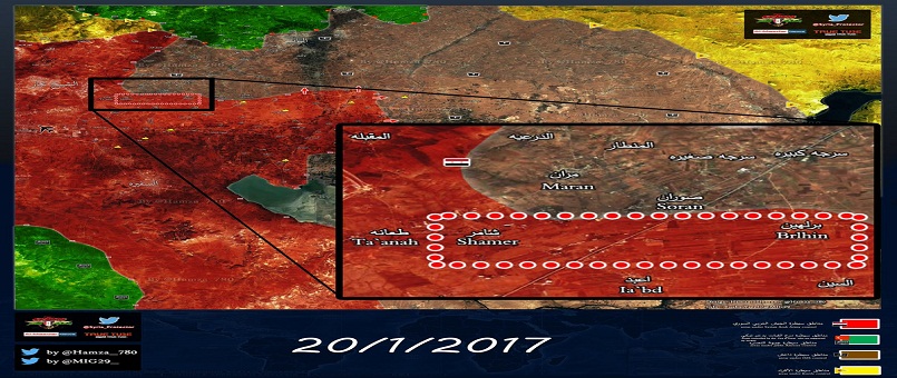 Suriye Ordusu, el-Bab’a yaklaşıyor! (+HARİTA)