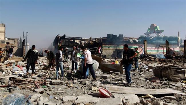 45 Saudi aggression airstrikes hit Yemen provinces over past 24 hours