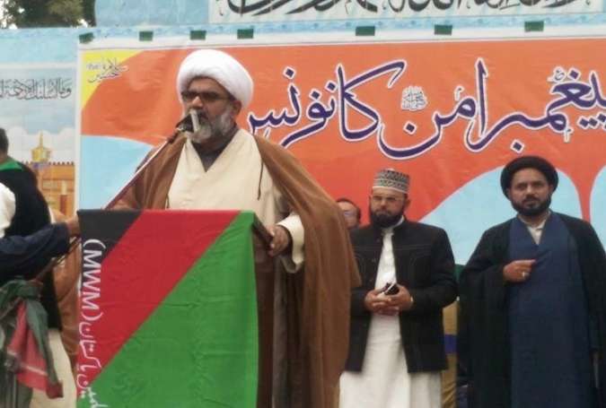 ایم ڈبلیو ایم کے سربراہ علامہ راجا ناصر عباس ملکوال پہنچ گئے، شاندار استقبال