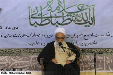 آیت اللہ گرامی: دشمن سائبرسپیس کے ذریعے ہمارے گھروں میں داخل ہوچکا ہے