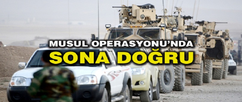 Musul operasyonunda sona doğru