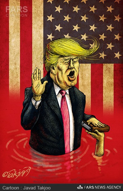 Karikatur: Trump Angkat Sumpah Sebagai Presiden Baharu A.S Karikatur: Trump Angkat Sumpah Sebagai Presiden Baharu A.S